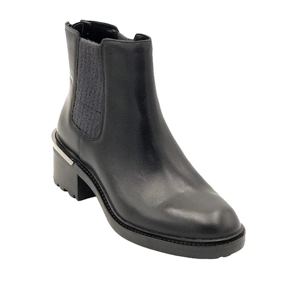 Vince Camuto Leather Chelsea Boots Kelivena Black - Wide - Picture 2 of 5